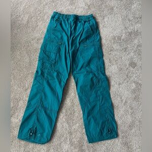 Urban outfitters Teal Lightweight Cargo Pants